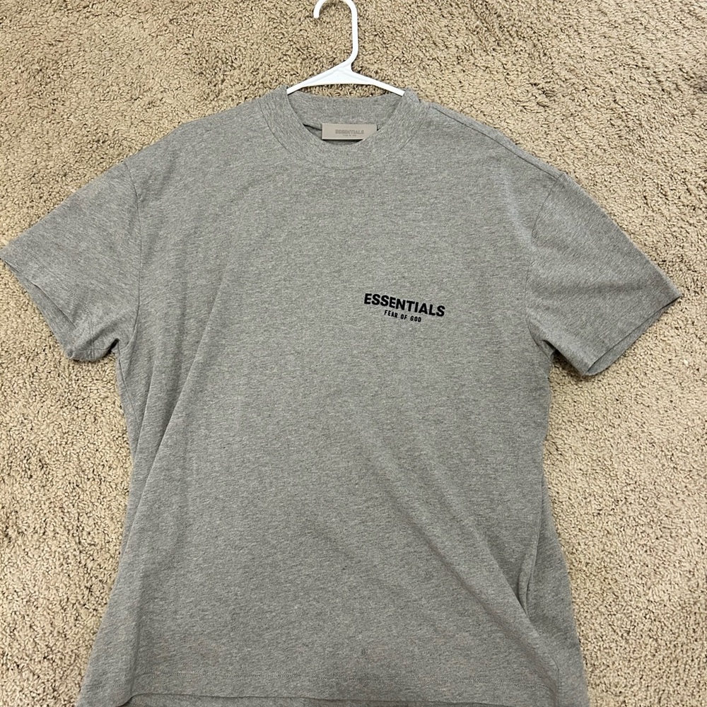 Essentials Gray Men's T-Shirt